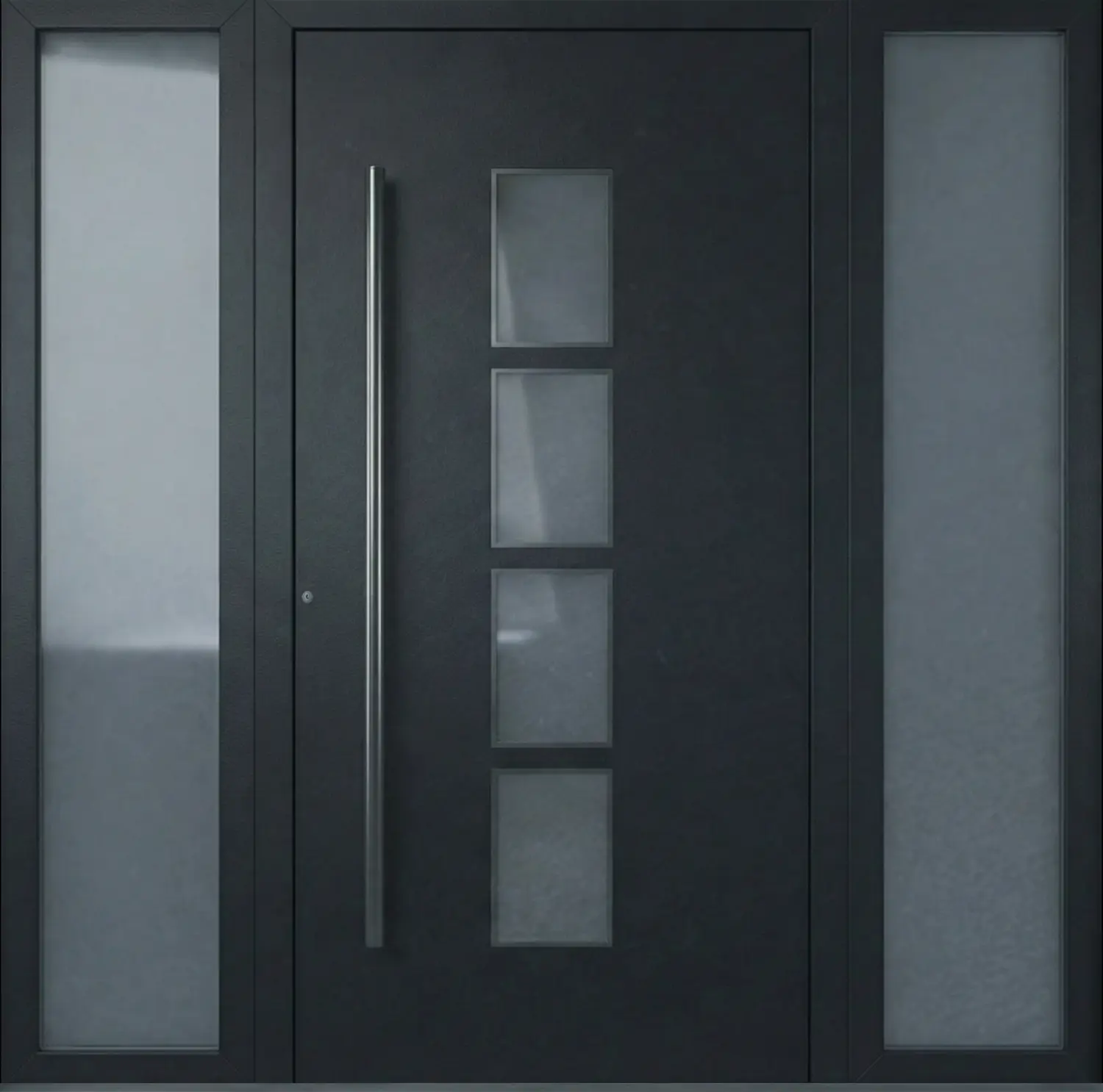 Einstein Haustür - KUPIL Fenster & Türen, Seitenteil-Beidseitig